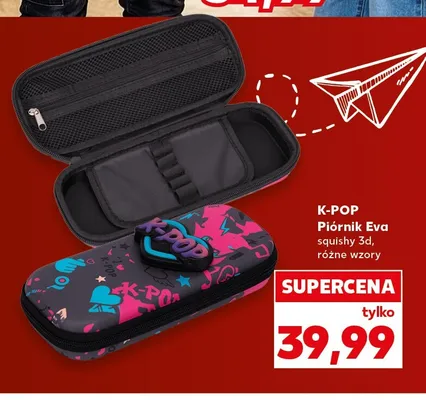 Piórnik Eva squishy 3d K-POP promocja w Kaufland