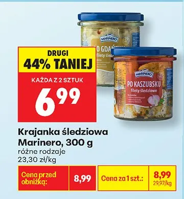 Śledziowa różne rodzaje promocja w Biedronka