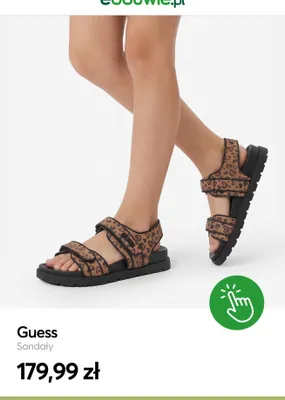 Sandały Guess promocja w eobuwie.pl