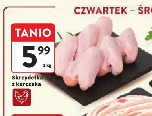 Skrzydełka z kurczaka promocja w Intermarche