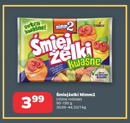 Śmiejżelki Nimm2 promocja w Netto