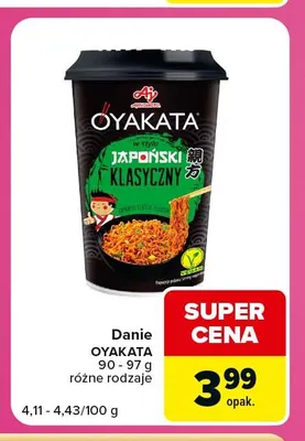 Danie Oyakata promocja w Carrefour Market
