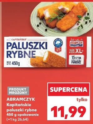 Kapitańskie paluszki rybne promocja w Kaufland