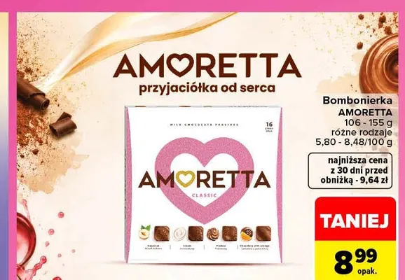 Bombonierka Amoretta promocja w Carrefour