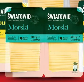 Ser Morski w plastrach Światowid promocja w Biedronka