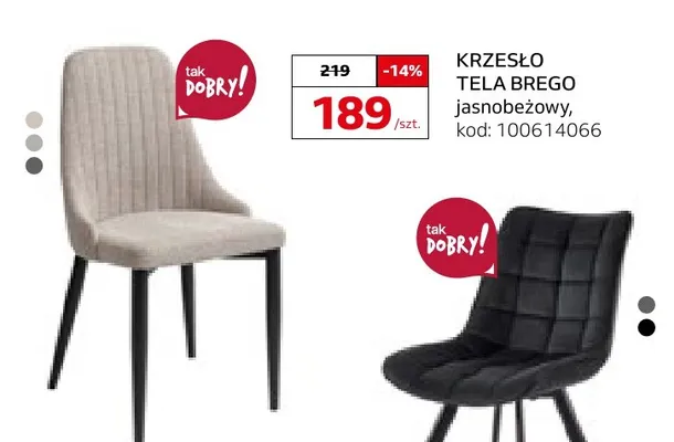 Krzesło Tela Brego promocja w Komfort