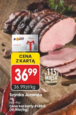 Szynka Juranda Nik-Pol promocja w Market Point