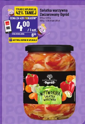 Sałatka warzywna promocja w POLOmarket