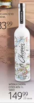 Wódka Chopin Cities 40% promocja w Selgros