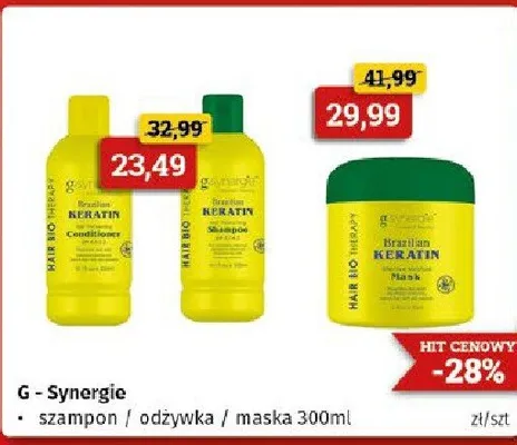 Szampon / odżywka / maska 300ml promocja w Drogeria Kosmyk