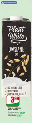 Napój owsiany Plant White promocja w Dino