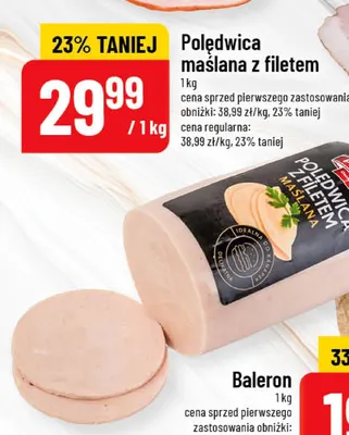 Polędwica maślana z filetem Pekpol promocja w POLOmarket