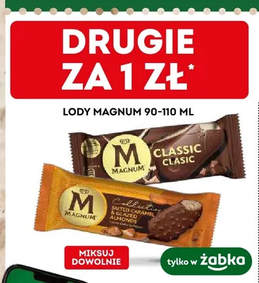 Lody Magnum Classic promocja w Żabka