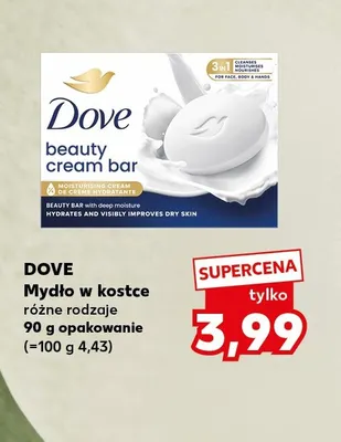 Mydło w kostce Dove promocja w Kaufland