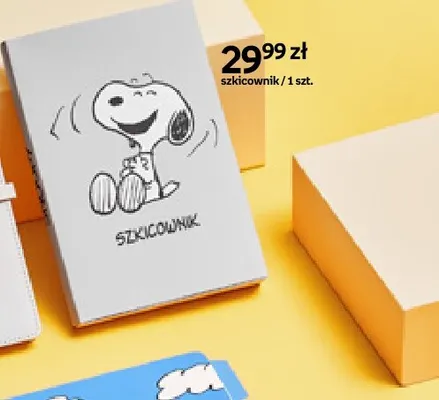 Szkicownik Snoopy promocja w Empik