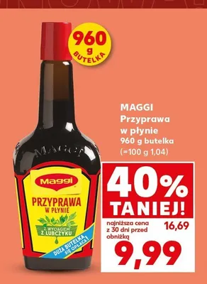Przyprawa w płynie Maggi promocja w Kaufland