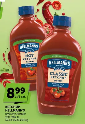Ketchup Classic łagodny promocja w Euro Sklep