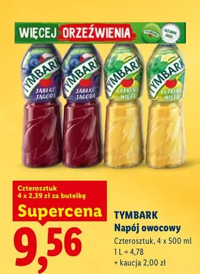Napój owocowy czterosztuk 4x500 ml promocja w Lidl