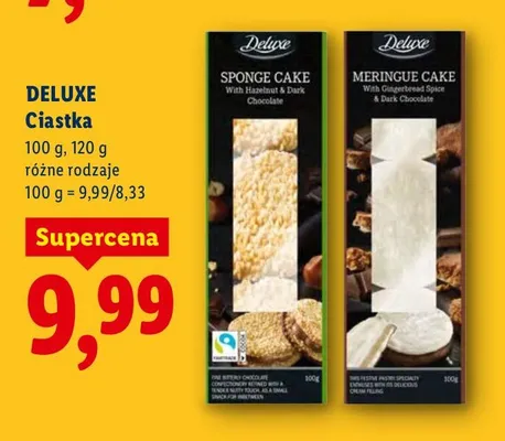 Ciastka różne rodzaje promocja w Lidl