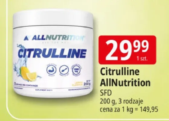 Citrulline AllNutrition promocja w Leclerc