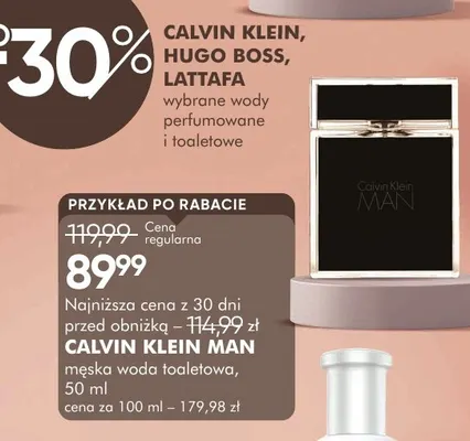 Woda toaletowa męska Calvin Klein Man promocja w Super-Pharm