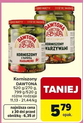 Korniszony z papryką habanero promocja w Carrefour Market