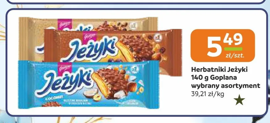 Herbatniki Jeżyki Goplana Classic promocja w Społem Częstochowa
