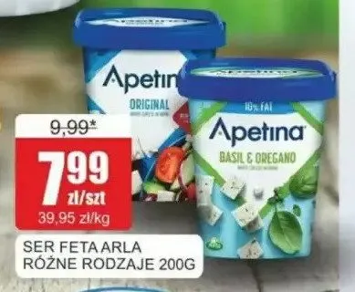 Ser sałatkowy Apetina Original promocja w Bingo