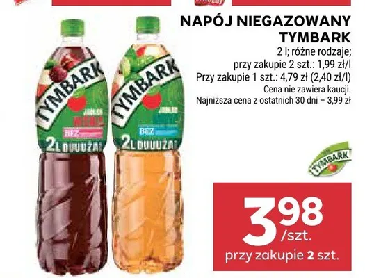 Napój niegazowany różne rodzaje przy zakupie 2 szt. promocja w Stokrotka
