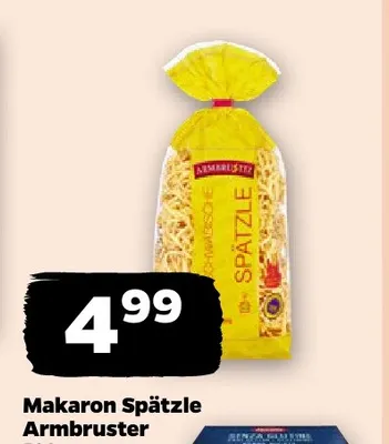 Makaron Spätzle Armbruster promocja w Netto