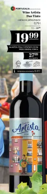 Wino czerwone Artista Dao Tinto półwytrawne promocja w POLOmarket