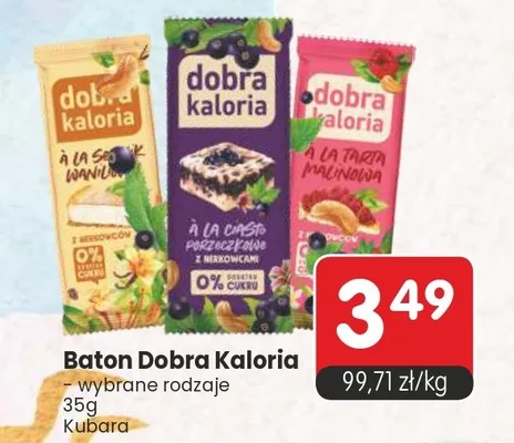 Baton Dobra Kaloria promocja w Market Point