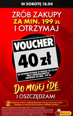 Tani Weekend, strona 3 promocja w Biedronka