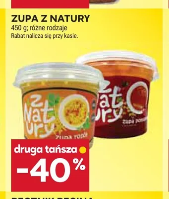 Zupa Z Natury promocja w Stokrotka