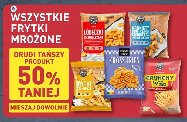 Frytki mrożone promocja w Aldi