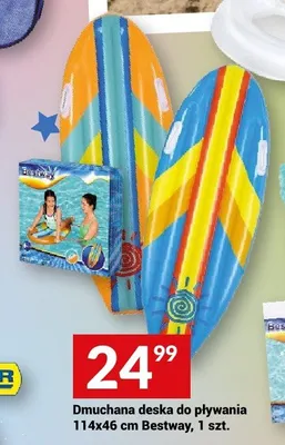 Dmuchana deska do pływania 114x46cm Bestway promocja w Twój Market