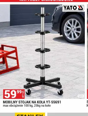 Mobilny stojak na koła YT-55691 Yato promocja w Merkury Market