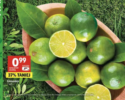 Limonka 1szt promocja w Delikatesy Centrum