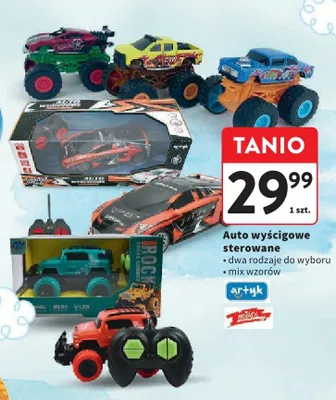 Auto wyścigowe sterowane Artyk promocja w Intermarche