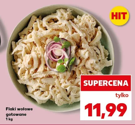 Flaki wołowe gotowane promocja w Kaufland