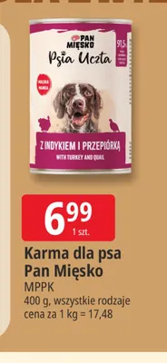 Karma dla psa Pan Mięsko promocja w Leclerc