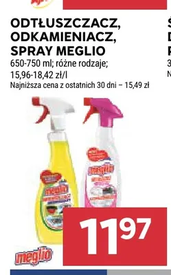 Odtłuszczacz spray Meglio promocja w Stokrotka