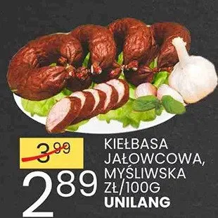 Kiełbasa jałowcowa, z myśliwca promocja w Wafelek