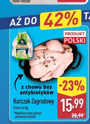Kurczak Zagrodowy promocja w Aldi