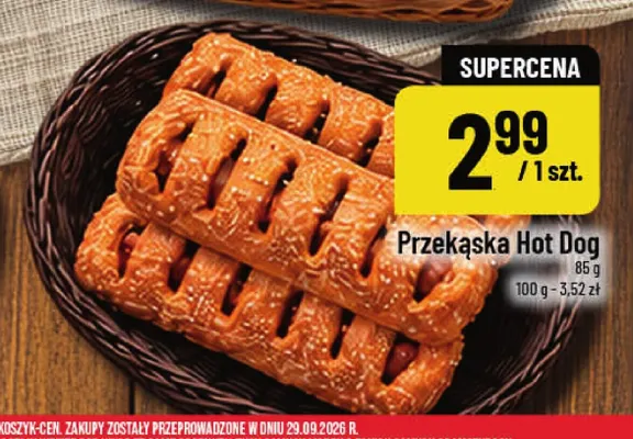 Przekąska Hot Dog promocja w POLOmarket