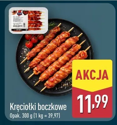 Kręciołki boczkowe promocja w Aldi