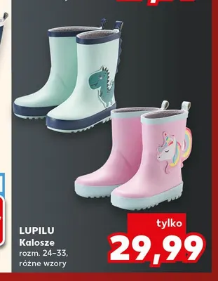 Kalosze Lupilu promocja w Kaufland