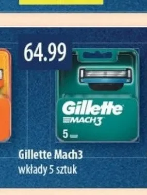 Wkłady do maszynki Gillette Mach3 promocja w Drogerie Laboo