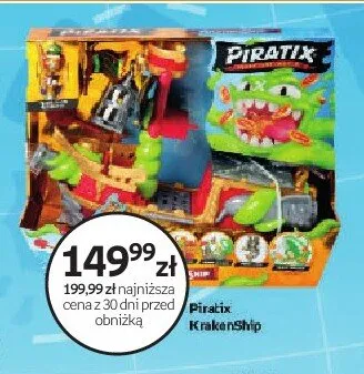 Zabawka Piratix KrakenShip promocja w Empik