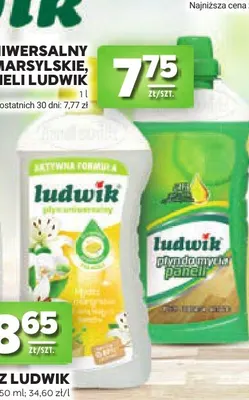 Płyn do mycia paneli Ludwik promocja w Stokrotka